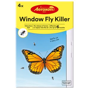 Aeroxon Window Fly Killer Pk 4