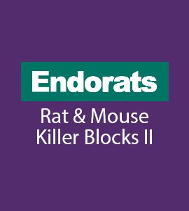 Endorats Rat & Mouse Killer Blocks II