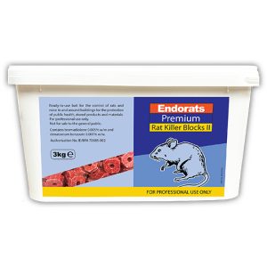 Endorats Premium Rat Killer Blocks II 3kg